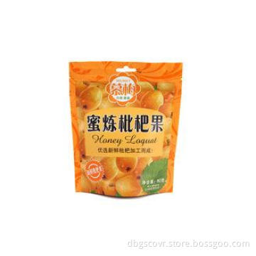 Custom Printed Stand Up Plastic Ziplock Bags For Dried Frui